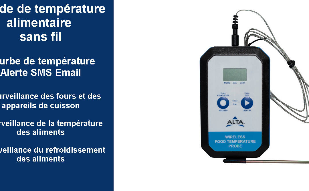 Nouveau : la sonde alimentaire sans fil de Monnit