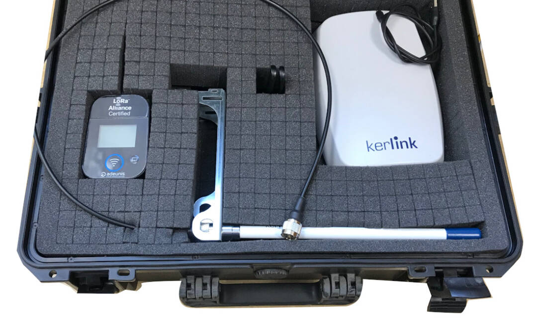Un test de couvertures intérieure et extérieure LoRaWAN