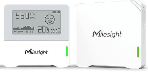 Capteur de qualité de l'air Milesight